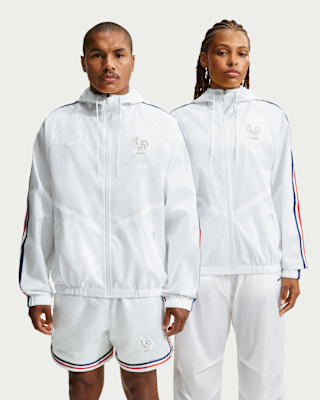 Nike x Jacquemus フード付きジャケット ホワイト France x Jacquemus Men's Anthem Jacket. Nike.com
